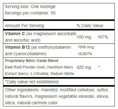Circo2 Supplement Facts